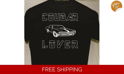 Ford Cougar Lover Tshirt Vintage more T shirts listed for sale Great Gift